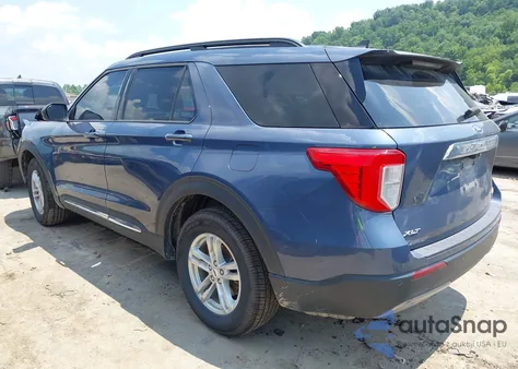 2021 Ford Explorer Xlt из США, поврежденный, VIN 1FMSK8DH1MGA58449